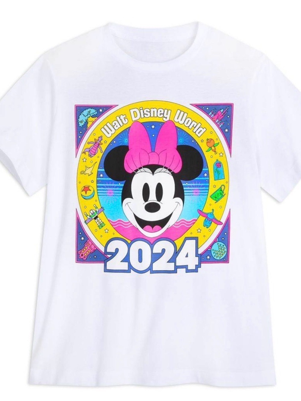 MINI MOUSE T-SHIRT WALT DISNEY WORLD 2024